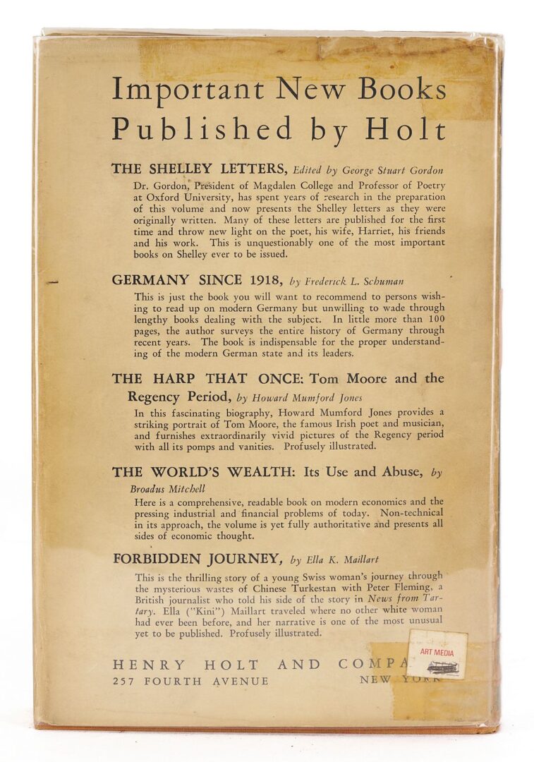 Lot 541: Grouping of 6 Books on Early 20th C. Exploration