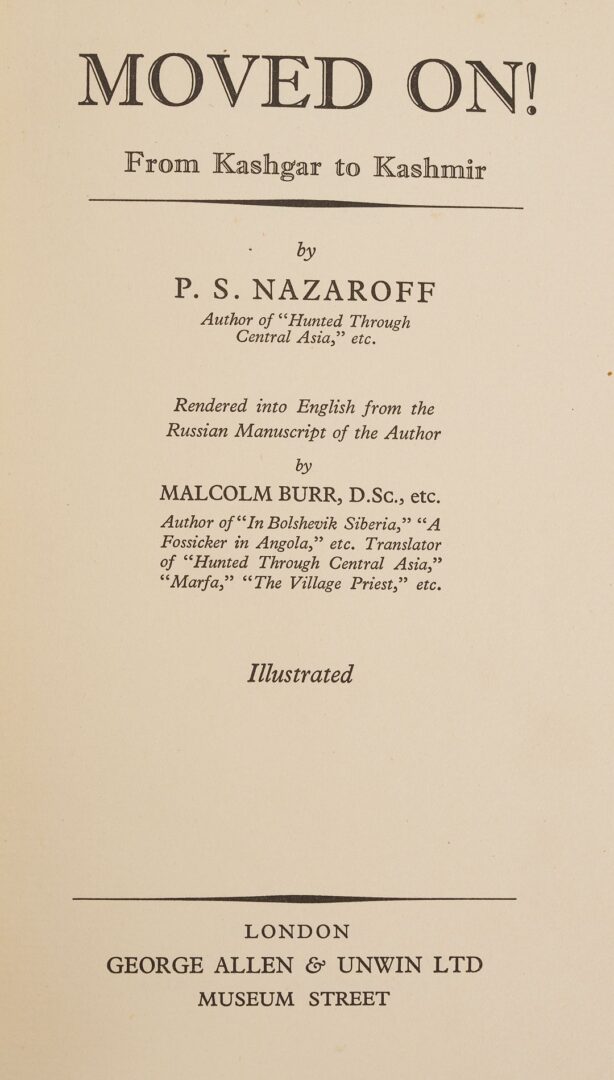 Lot 541: Grouping of 6 Books on Early 20th C. Exploration