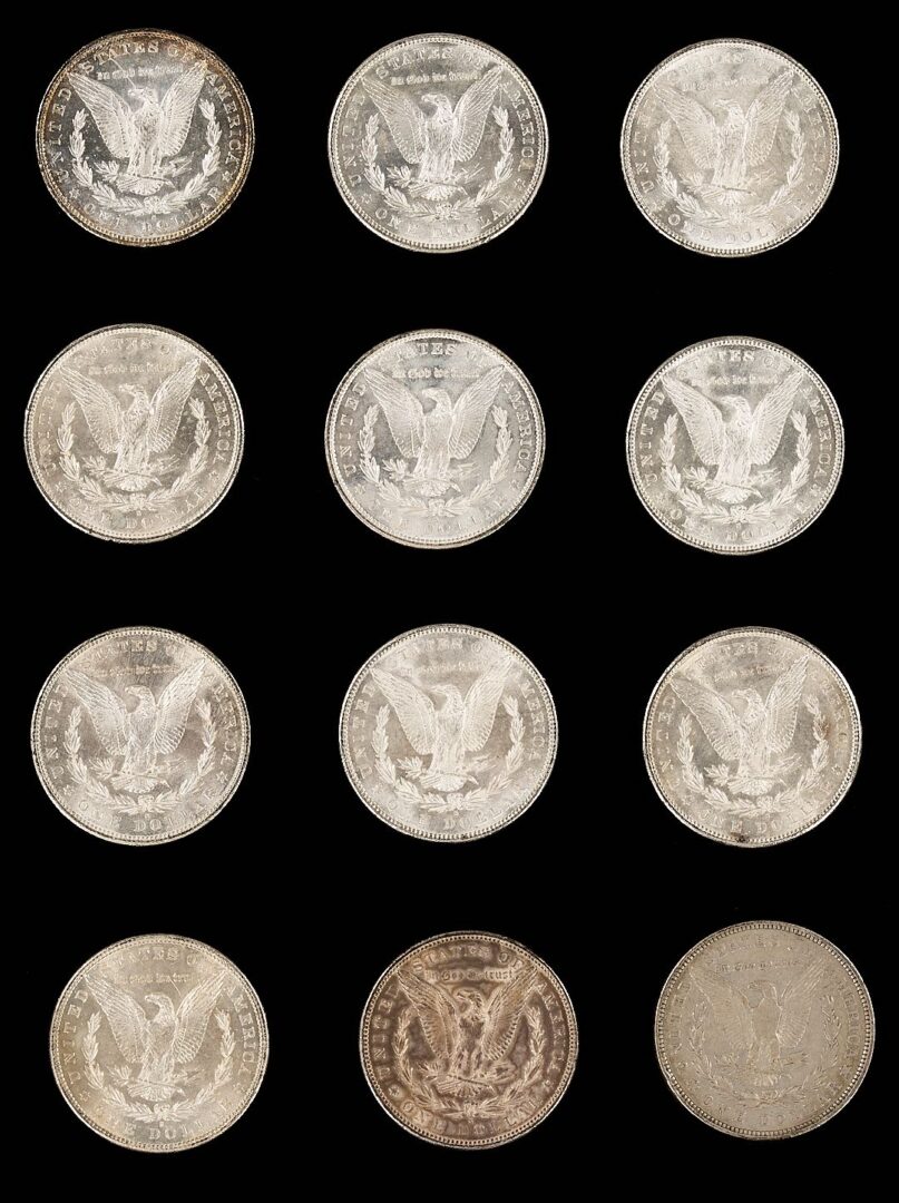 Lot 552: Roll of Morgan Silver Dollars