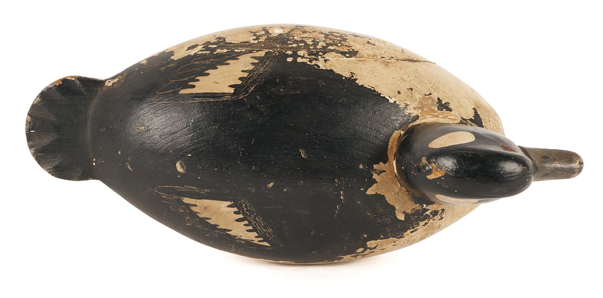 Lot 583: Ira Hudson or Hudson Family Bufflehead Hen Decoy