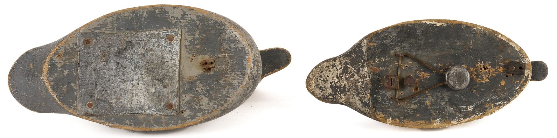 Lot 585: 3 Canadian Duck Decoys, incl.Ferman Eyre Pair & David Kavanaugh Hen