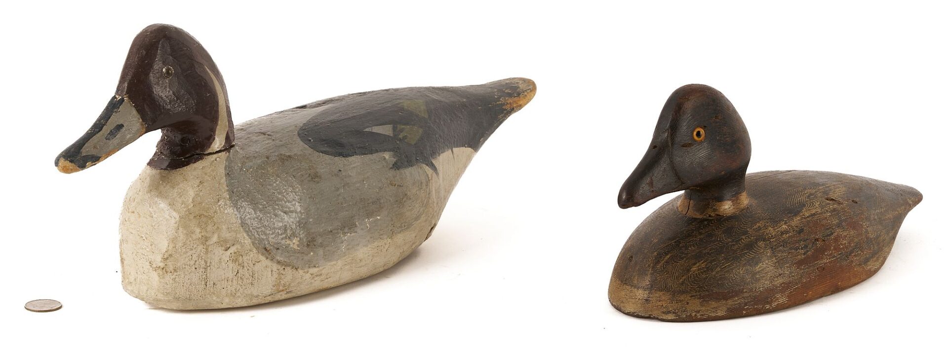 Lot 586: Miles Hancock Pintail Drake & John Moir Golden-Eye Hen