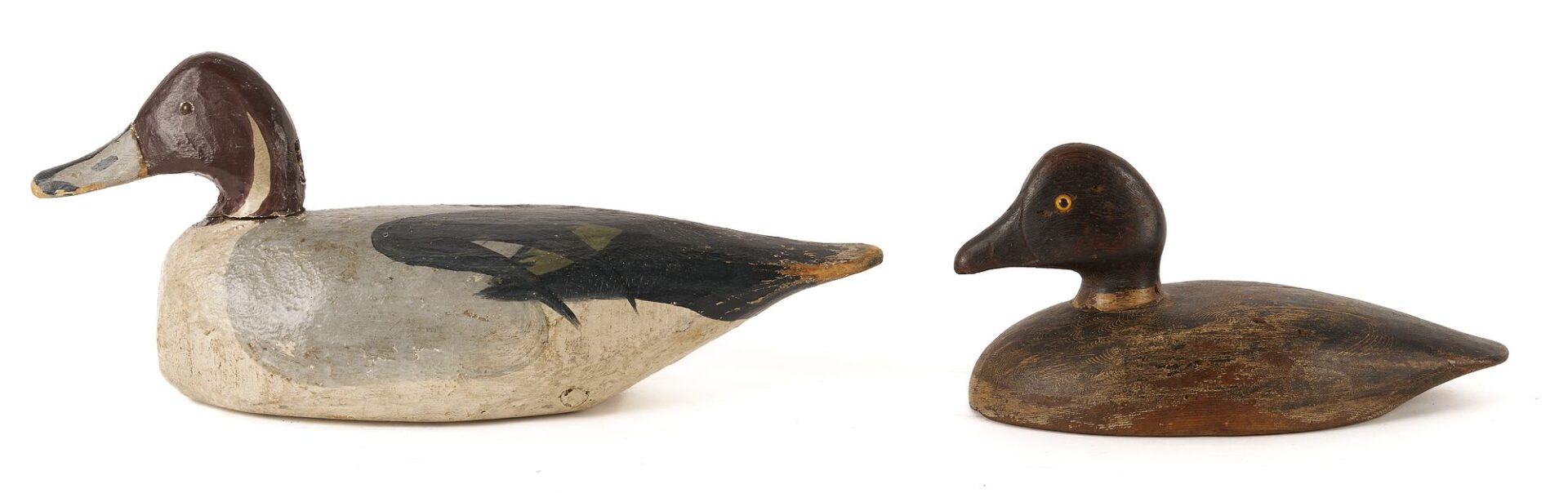 Lot 586: Miles Hancock Pintail Drake & John Moir Golden-Eye Hen