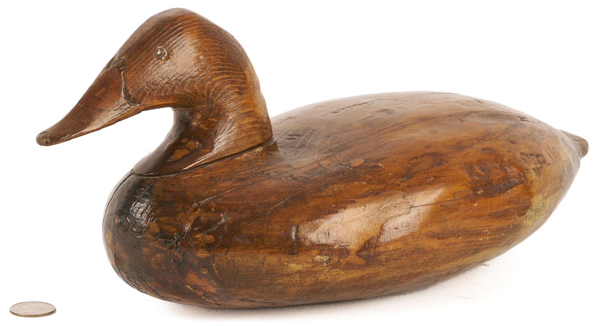 Lot 592: Early John B. Graham Canvasback Decoy