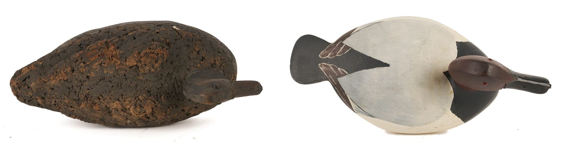 Lot 594: 3 Maryland Drake Decoys,  Travers, Cook, and Tyler
