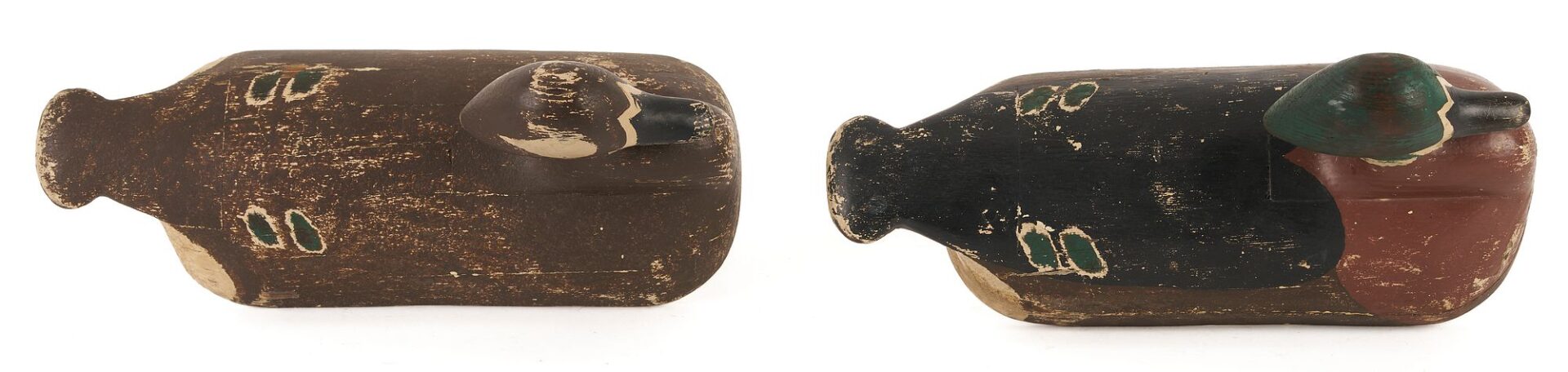 Lot 597: Pair of Maine Wood Duck Decoys