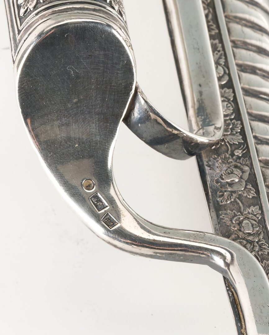 Lot 59: Russian Silver Tray circa 1830 with Armorial