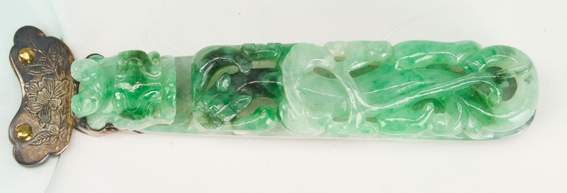 Lot 5: 3 Chinese Carved Jade Items