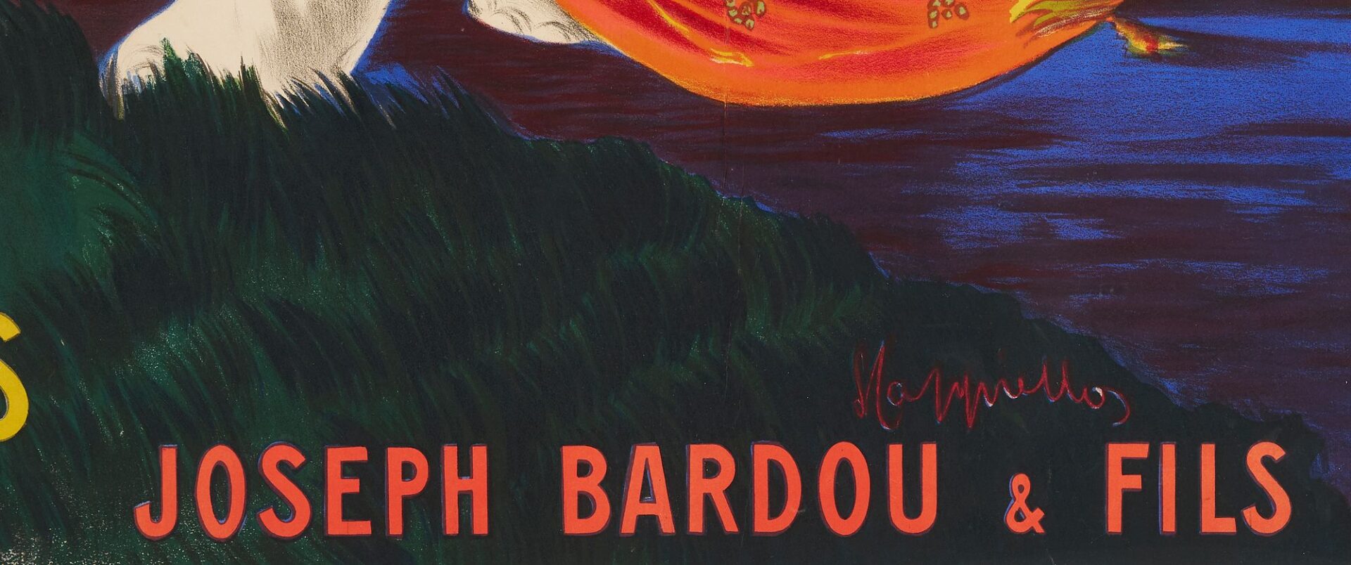 Lot 603: Leonetto Cappiello Tobacciana Advertising Poster, Je ne Fume que le Nil