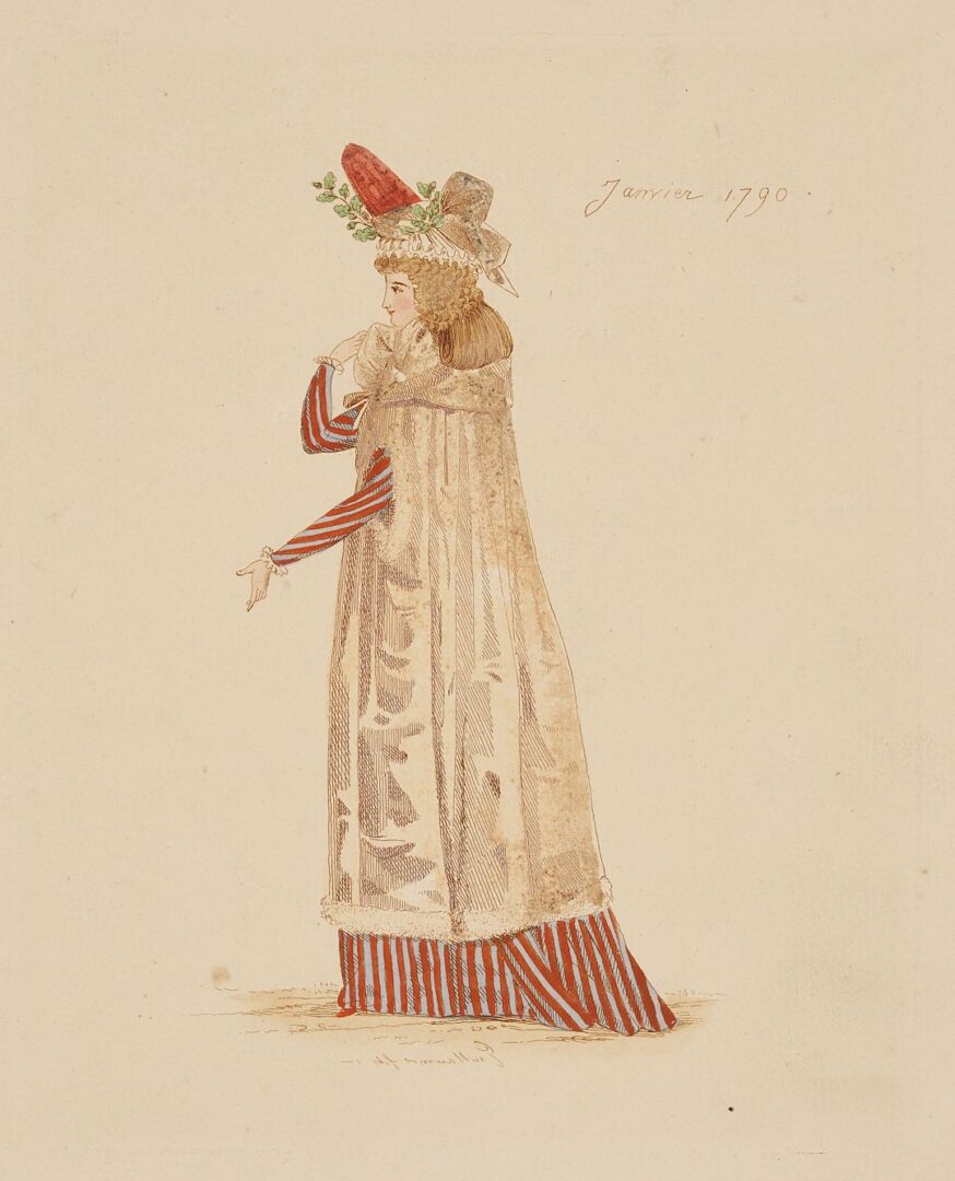 Lot 608: Rare Fashion History Book: Costumes de la Revolution, 1876
