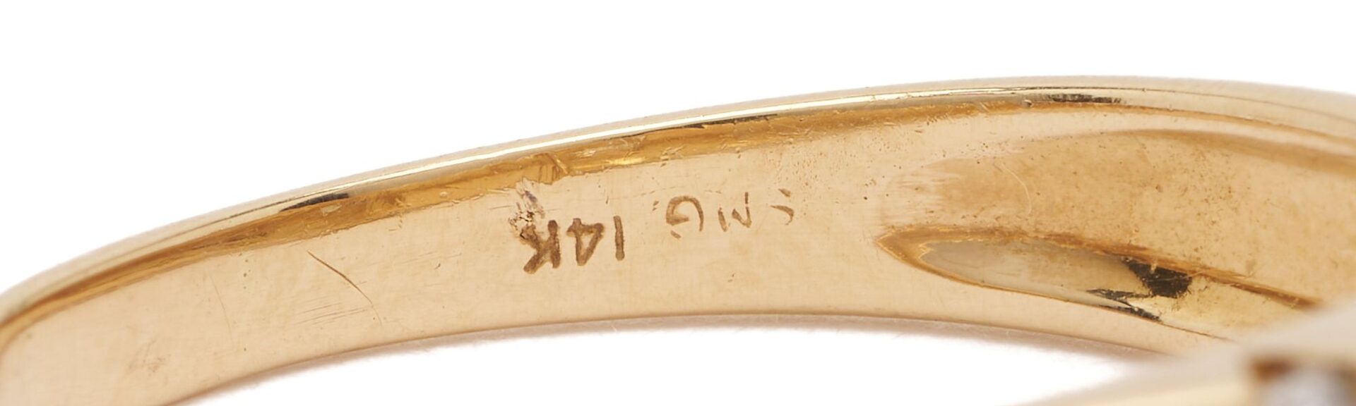 Lot 629: 3 Gents’ 14K Gold Rings