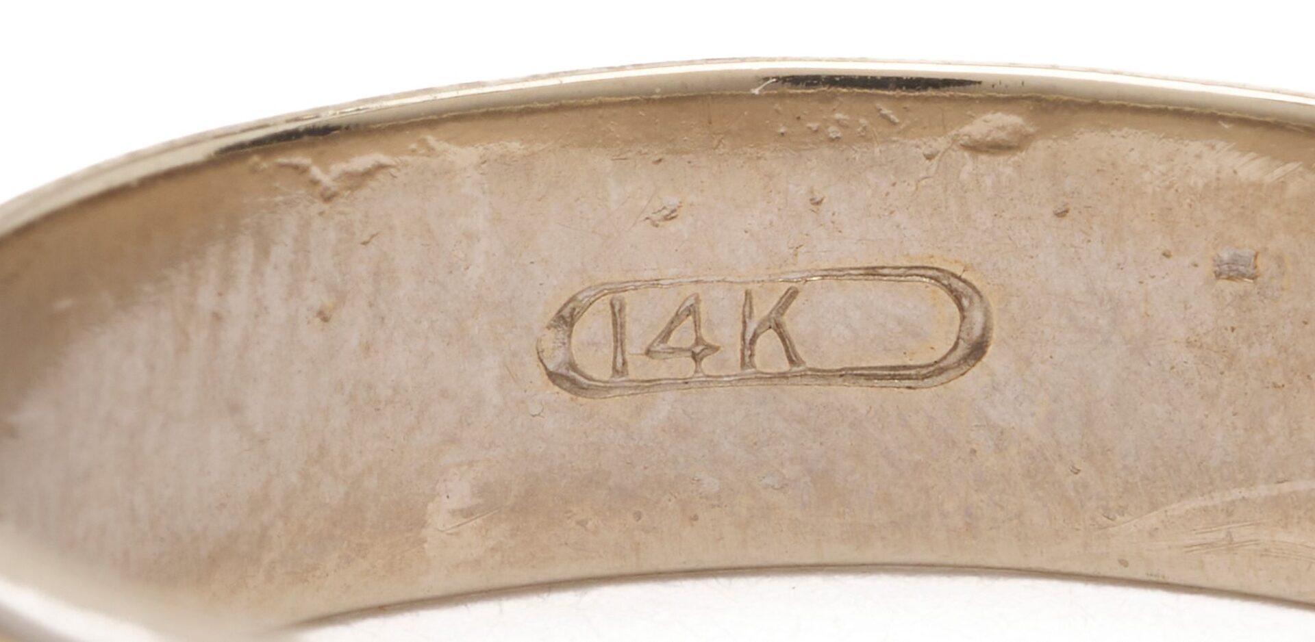 Lot 629: 3 Gents’ 14K Gold Rings