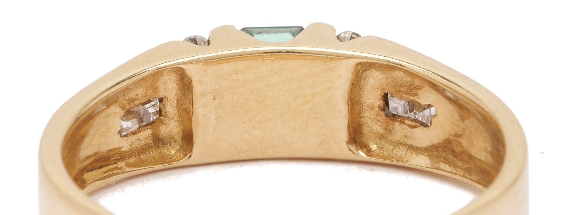 Lot 629: 3 Gents’ 14K Gold Rings