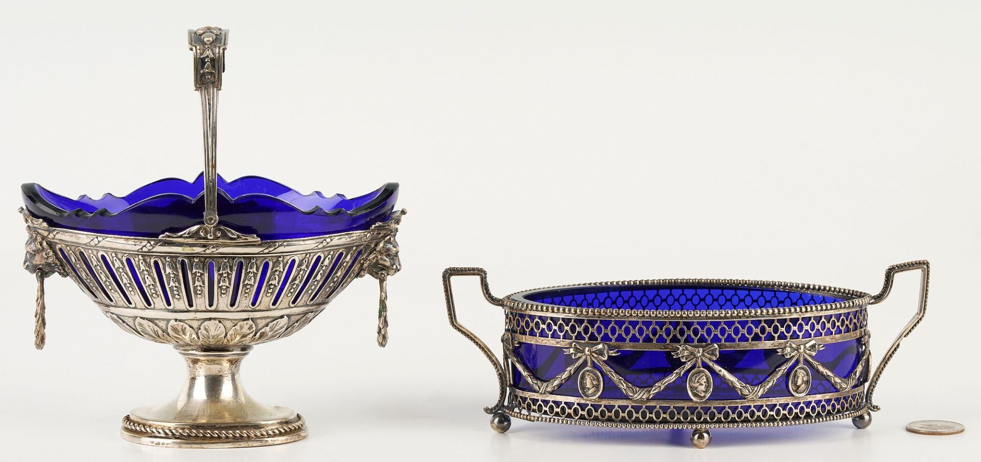 Lot 62: 23 Continental .800 Silver & S/P Table Items
