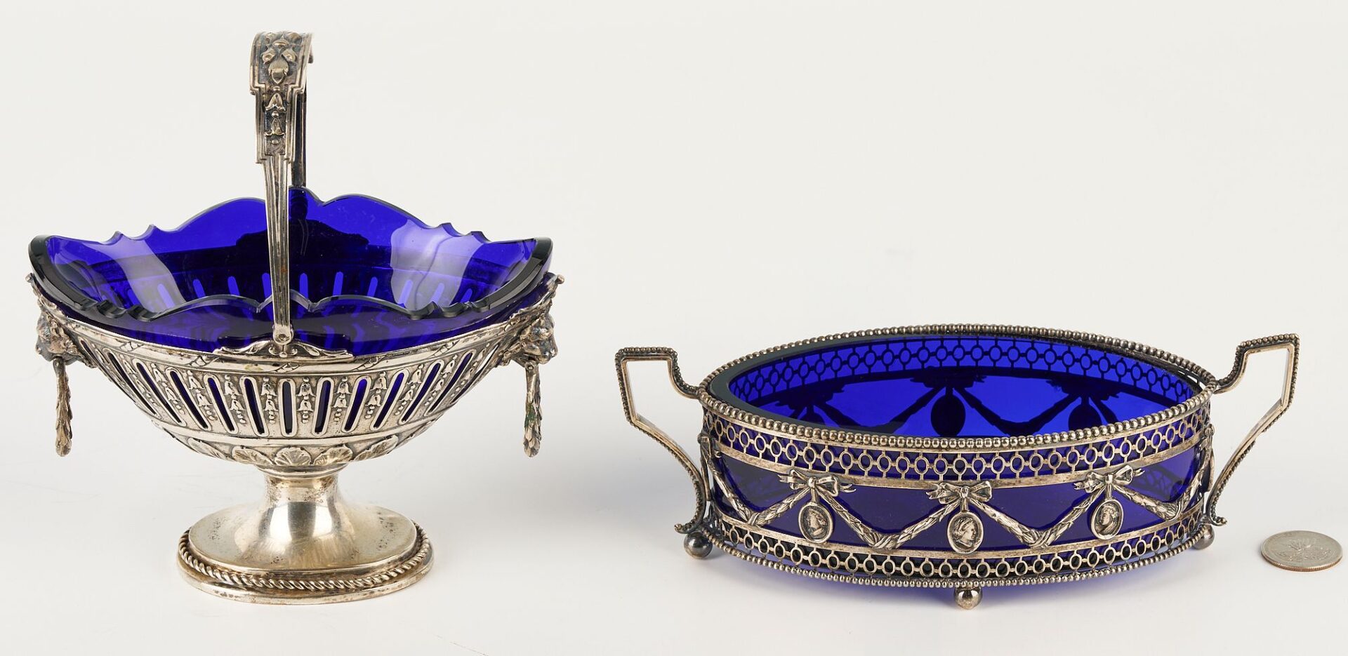 Lot 62: 23 Continental .800 Silver & S/P Table Items