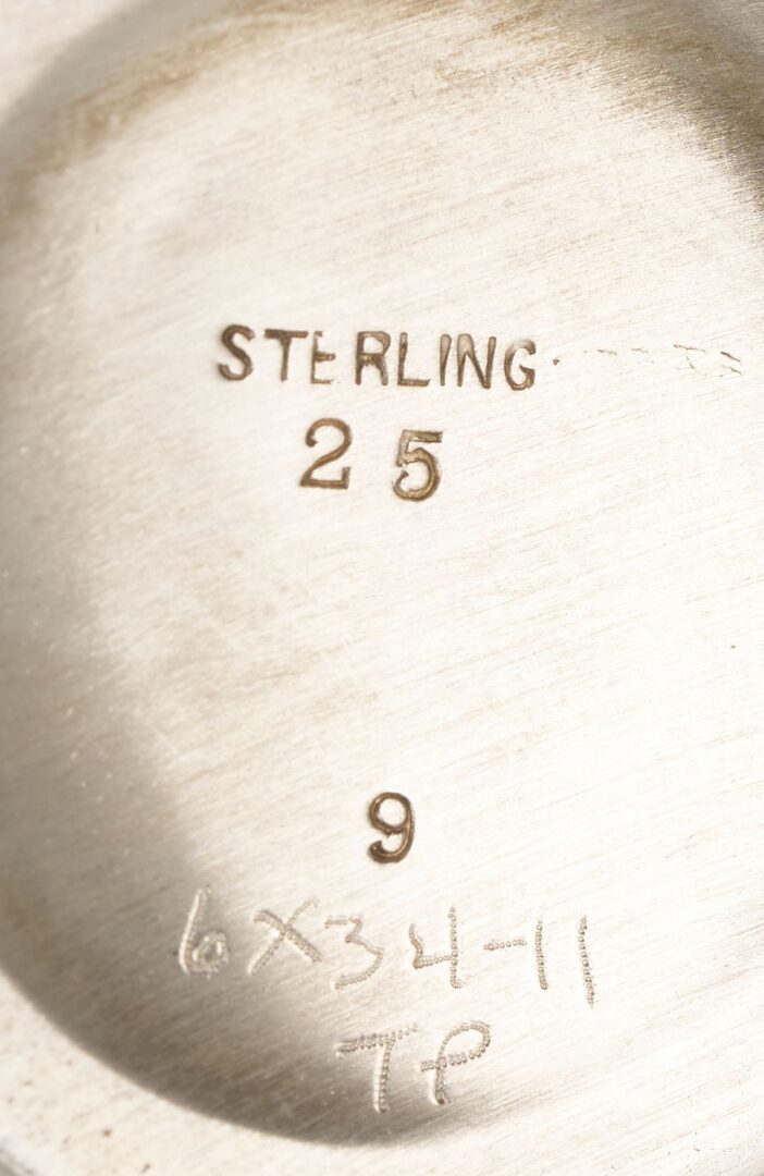 Lot 646: 22 Assorted Sterling Silver Items, incl. Hollowware