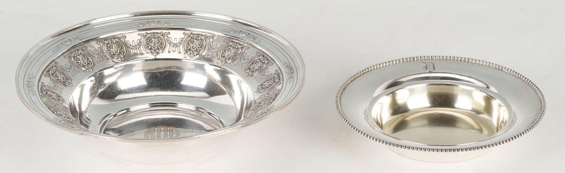 Lot 646: 22 Assorted Sterling Silver Items, incl. Hollowware