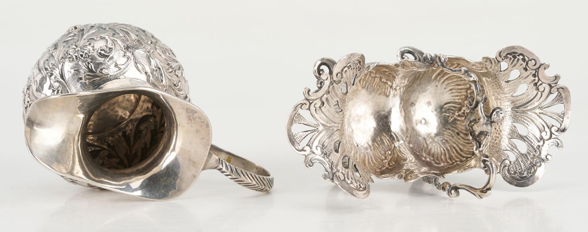 Lot 65: 5 pcs Continental Silver including French .950 Baskets