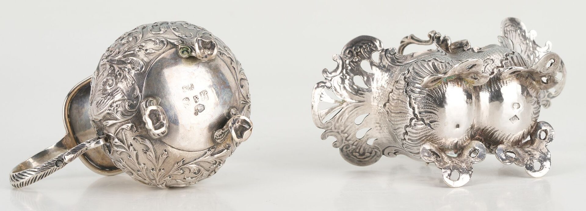 Lot 65: 5 pcs Continental Silver including French .950 Baskets