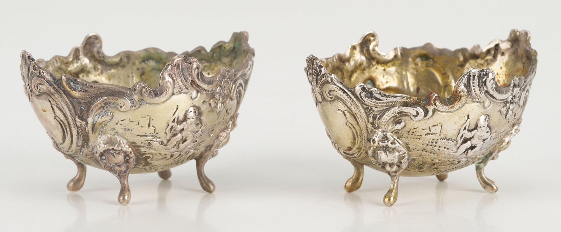 Lot 65: 5 pcs Continental Silver including French .950 Baskets