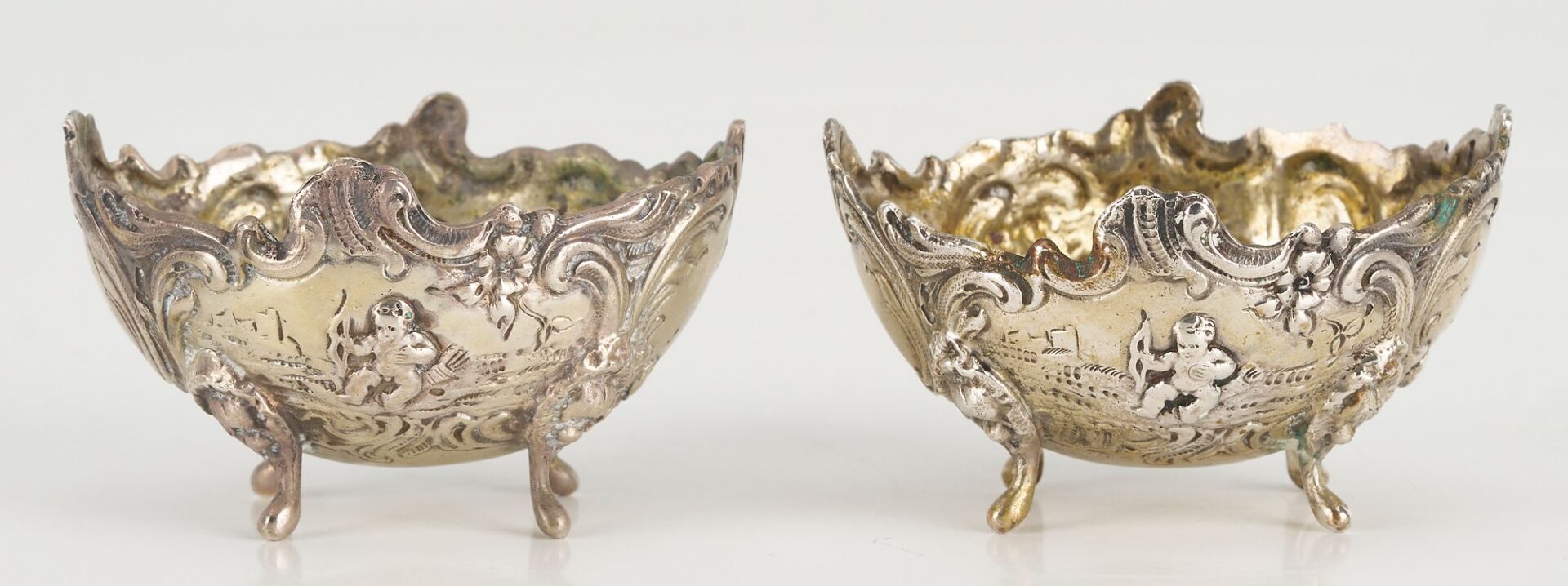 Lot 65: 5 pcs Continental Silver including French .950 Baskets