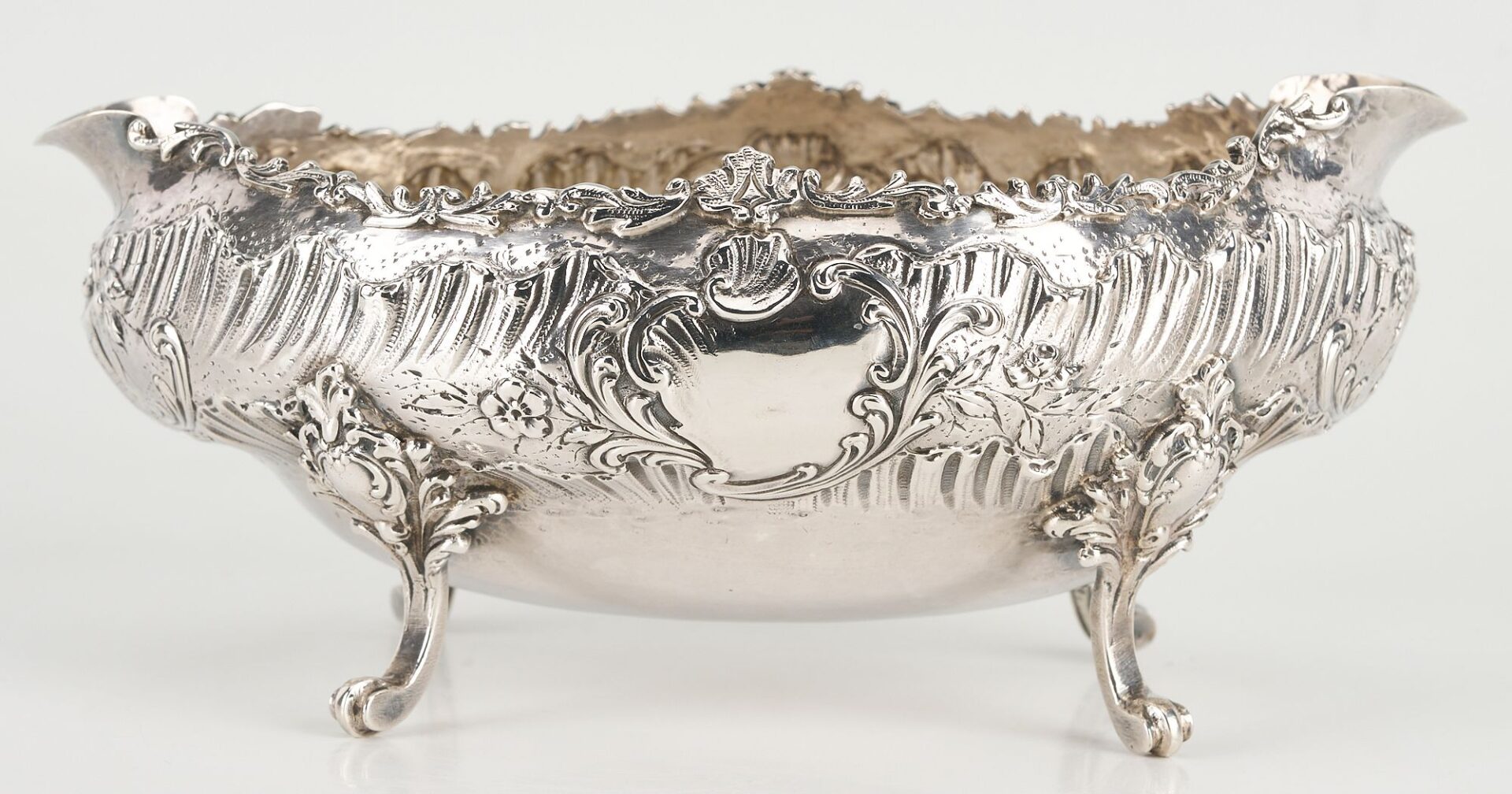 Lot 65: 5 pcs Continental Silver including French .950 Baskets