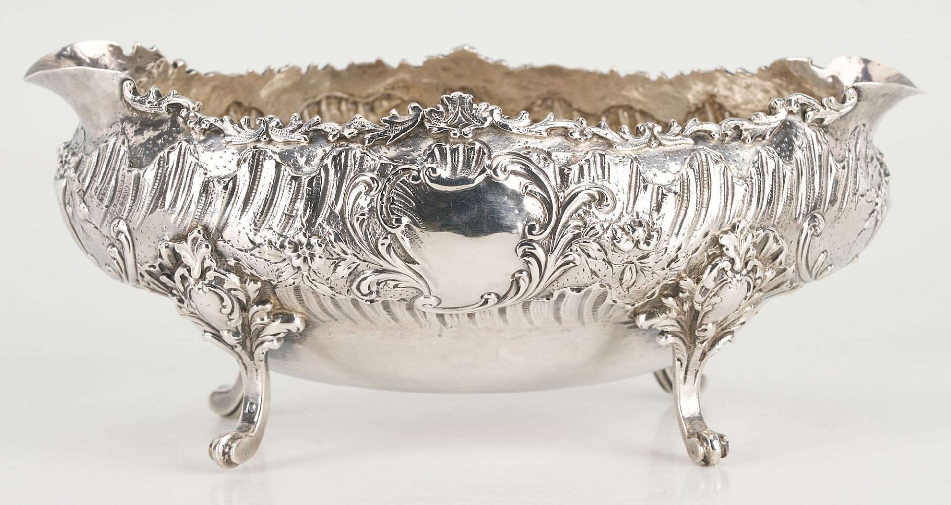 Lot 65: 5 pcs Continental Silver including French .950 Baskets