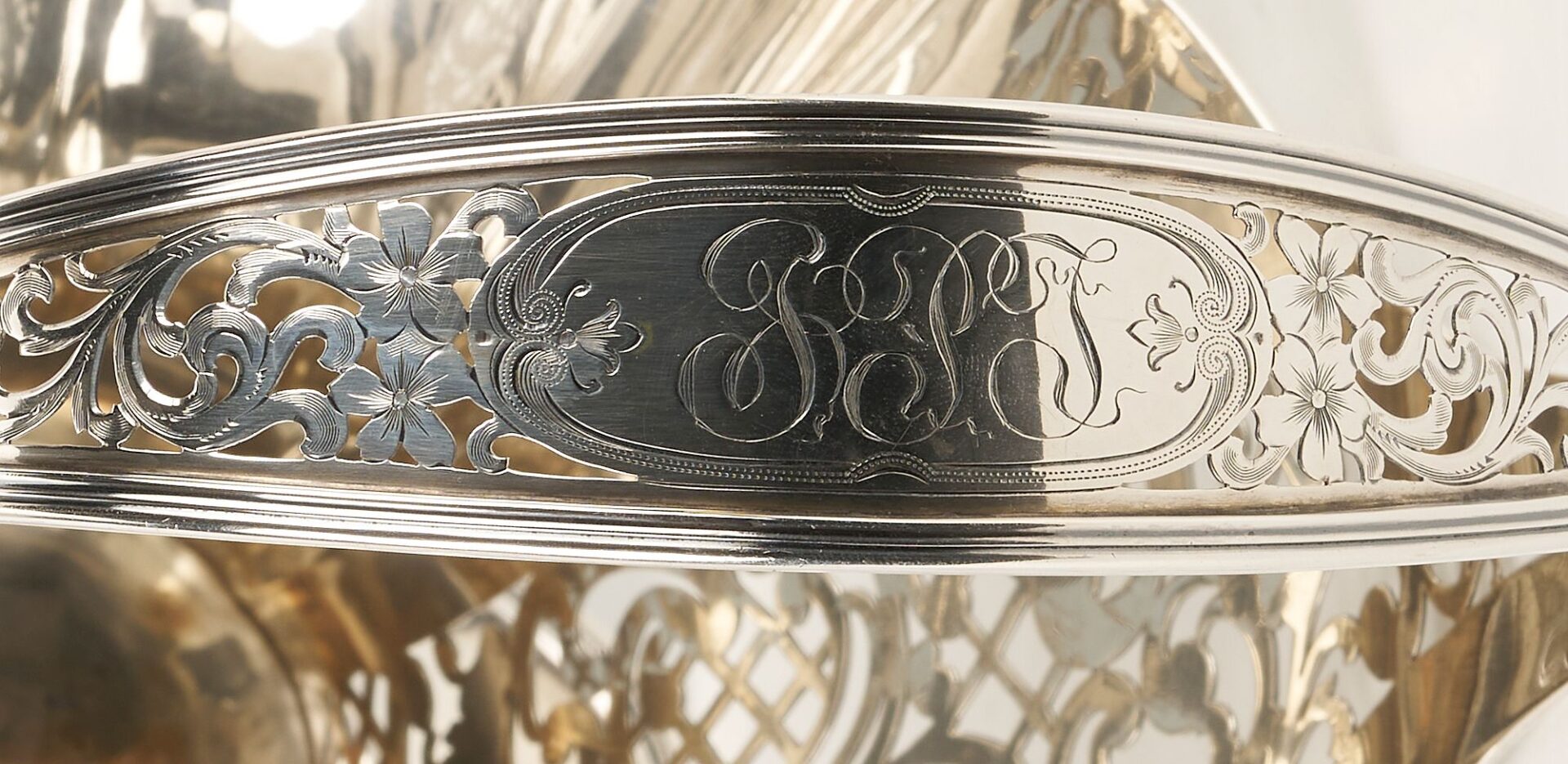 Lot 660: Large Whiting Sterling Flower Vase