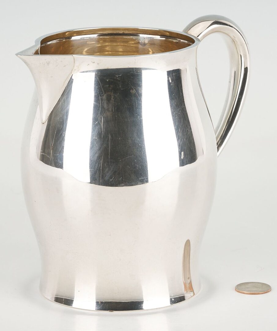 Lot 664: Tiffany Paul Revere Sterling Pitcher