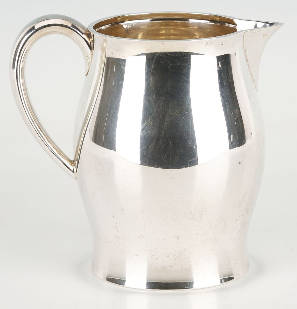 Lot 664: Tiffany Paul Revere Sterling Pitcher