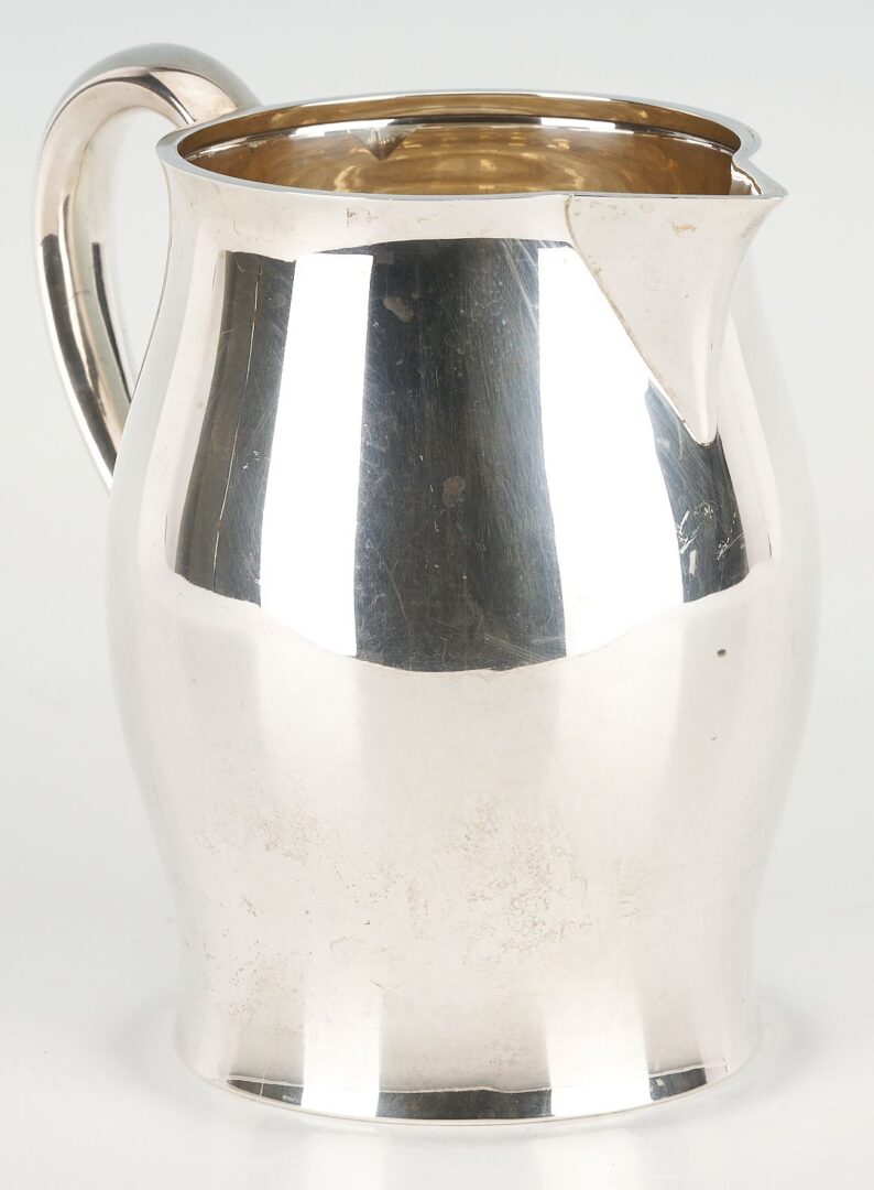 Lot 664: Tiffany Paul Revere Sterling Pitcher