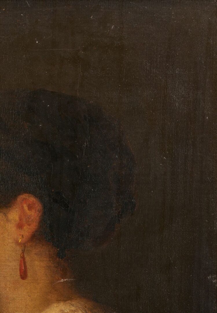 Lot 669: 19th Profile Portrait of a Woman, Murfreesboro TN Label
