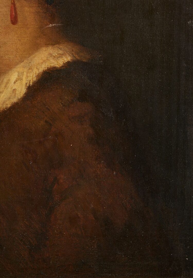 Lot 669: 19th Profile Portrait of a Woman, Murfreesboro TN Label