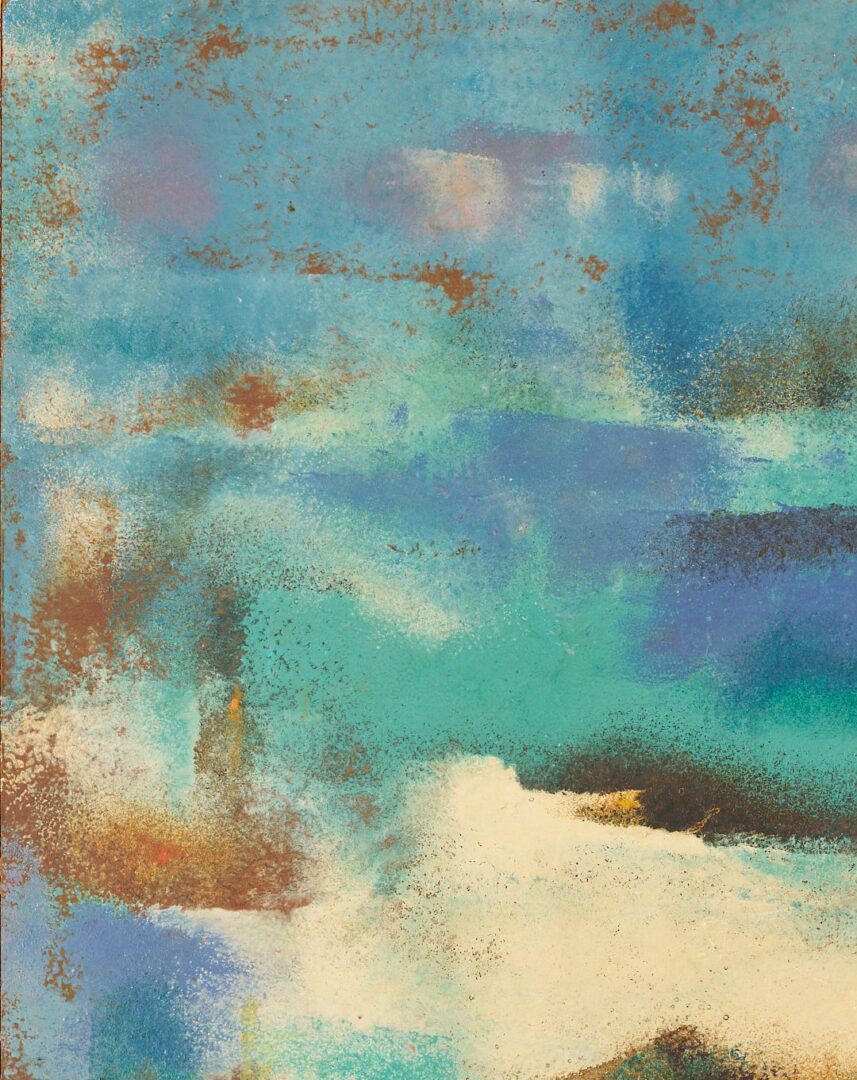 Lot 687: Leonardo Nierman O/B Abstract Expressionist Painting