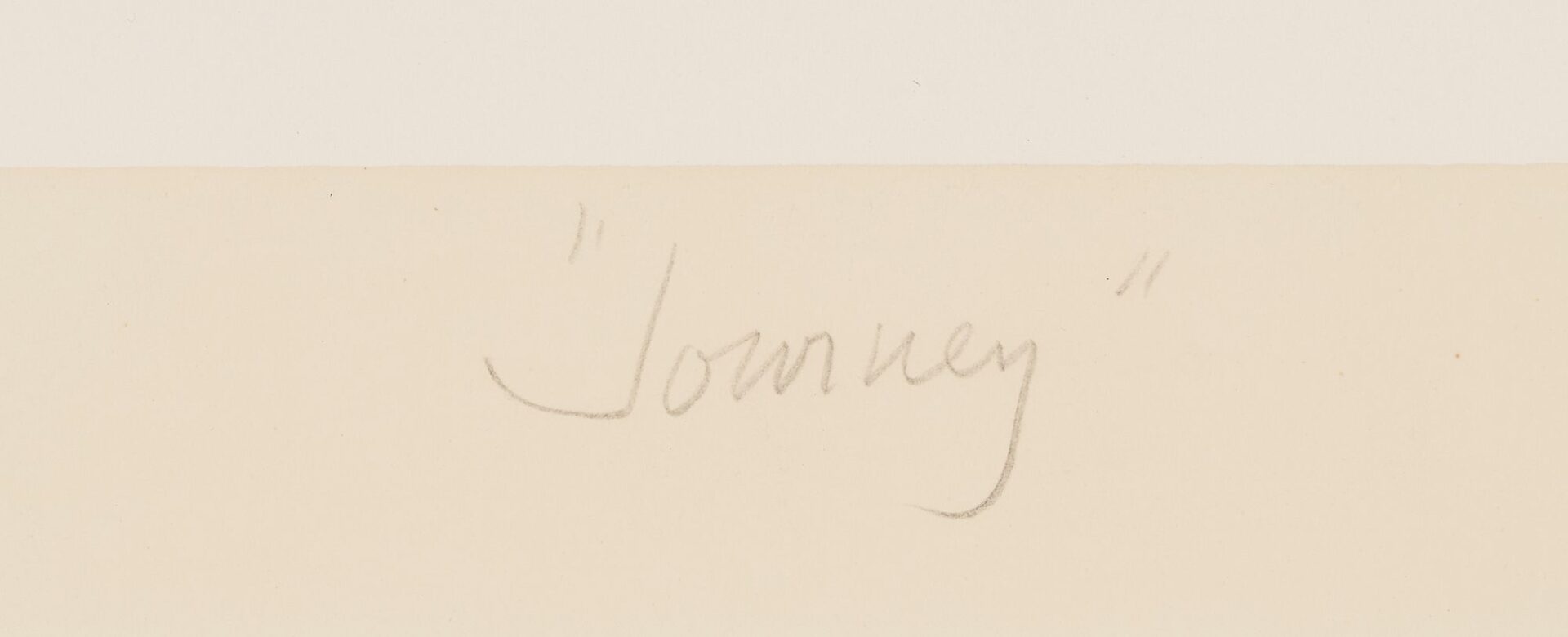Lot 693: Large Esteban Vicente Abstract Expressionist Serigraph, Journey