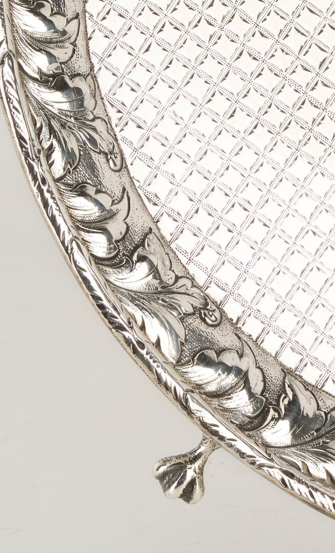 Lot 69: S. Kirk & Son Baltimore Coin Silver Tray