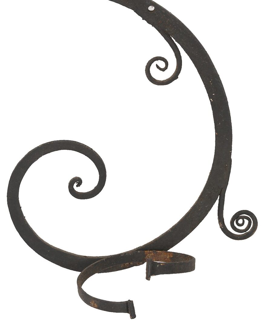 Lot 700: Wrought Iron Garden Trellis attrib. Philip Kerrigan