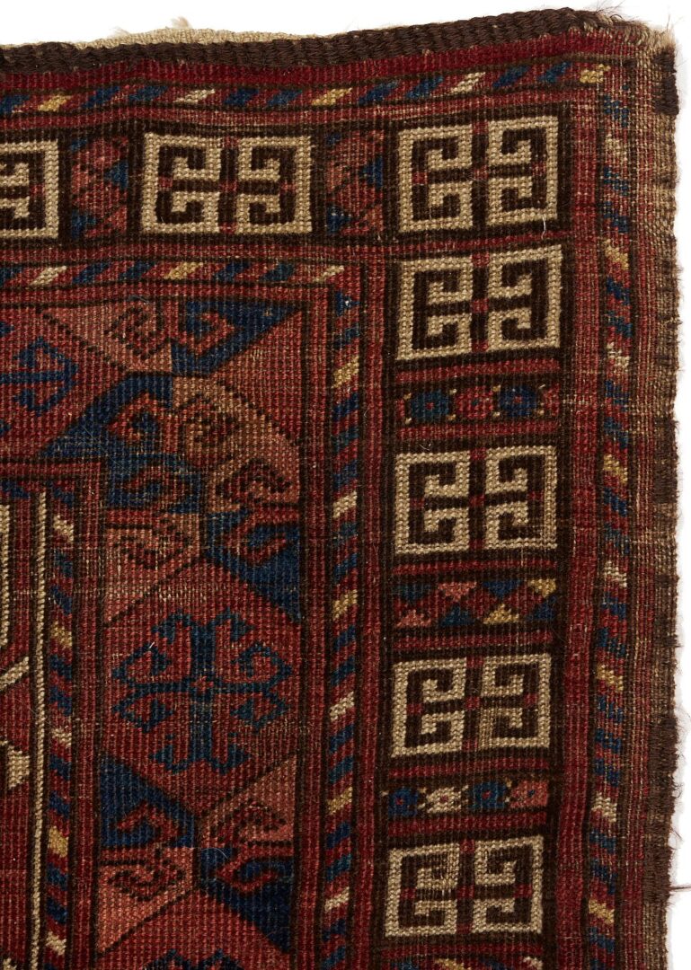 Lot 711: Antique Turkmen Saryk Ensi Carpet