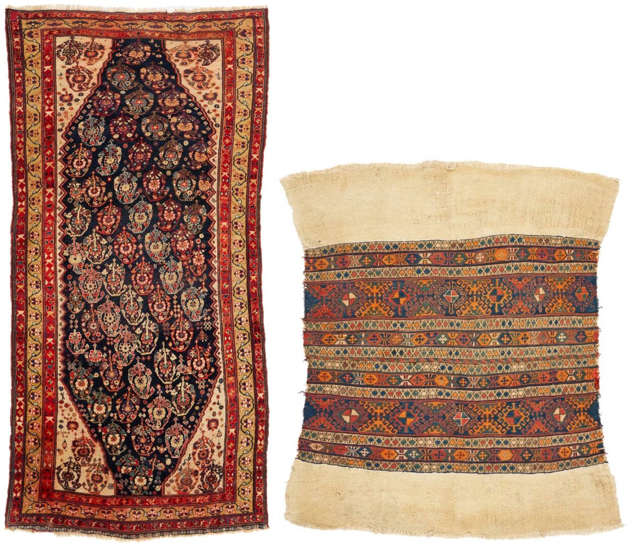 Lot 719: Persian Qashqai Runner & Turkish Sumac