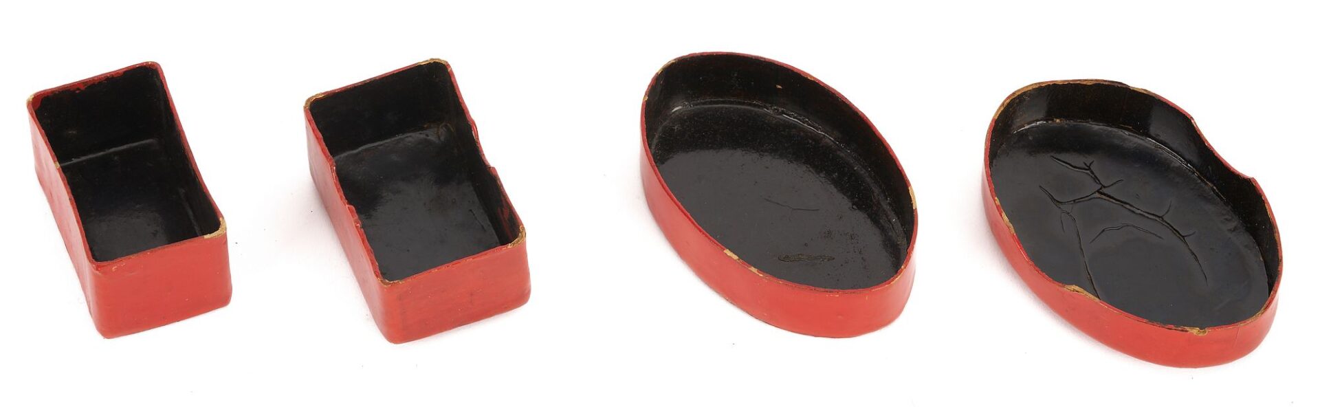 Lot 726: 3 Asian Small Lacquer Boxes