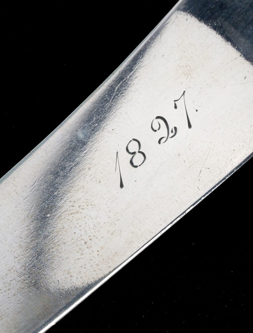 Lot 72: Georgetown Kentucky Coin Silver Ladle, A.F. Shepard