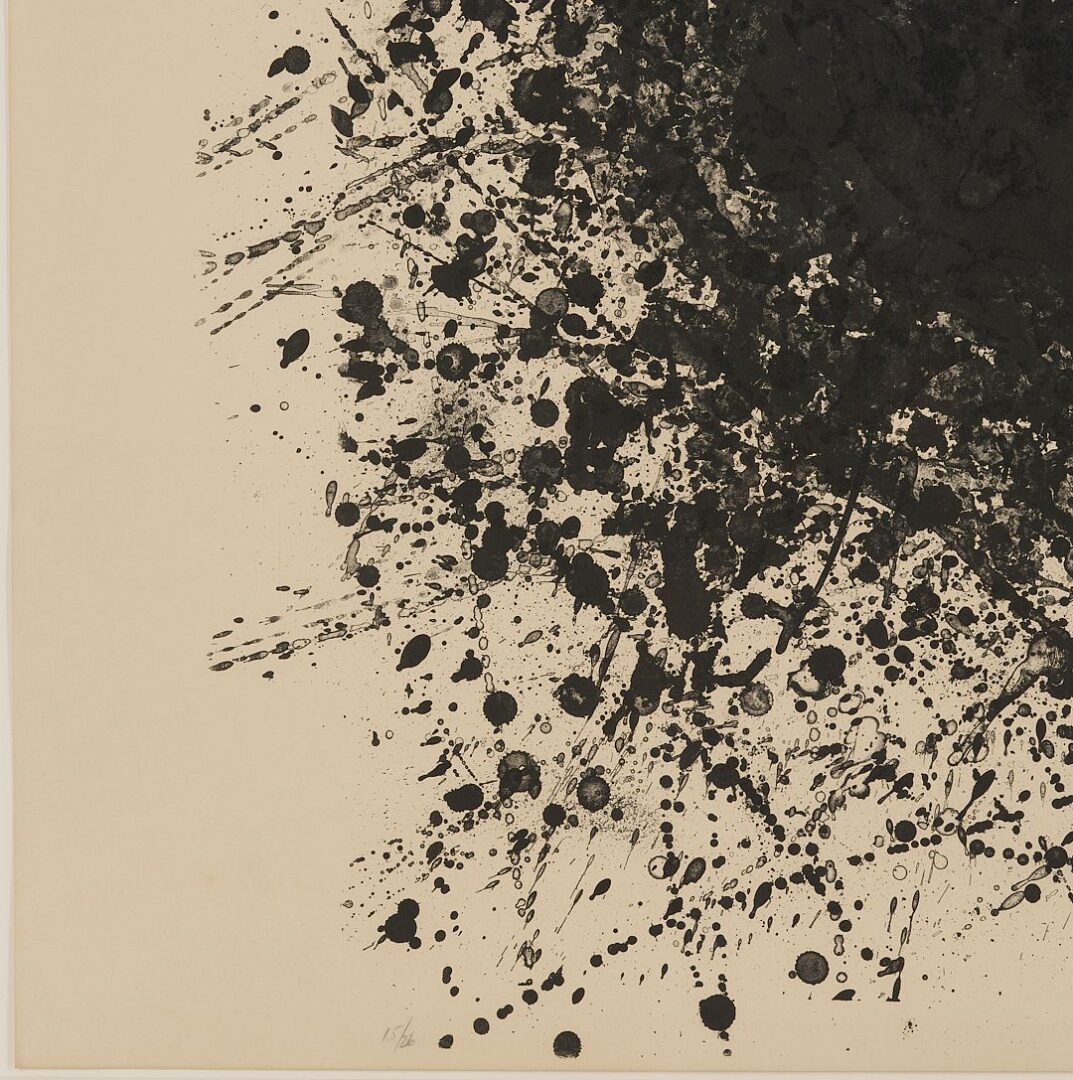 Lot 754: Sam Francis Lithograph, Point