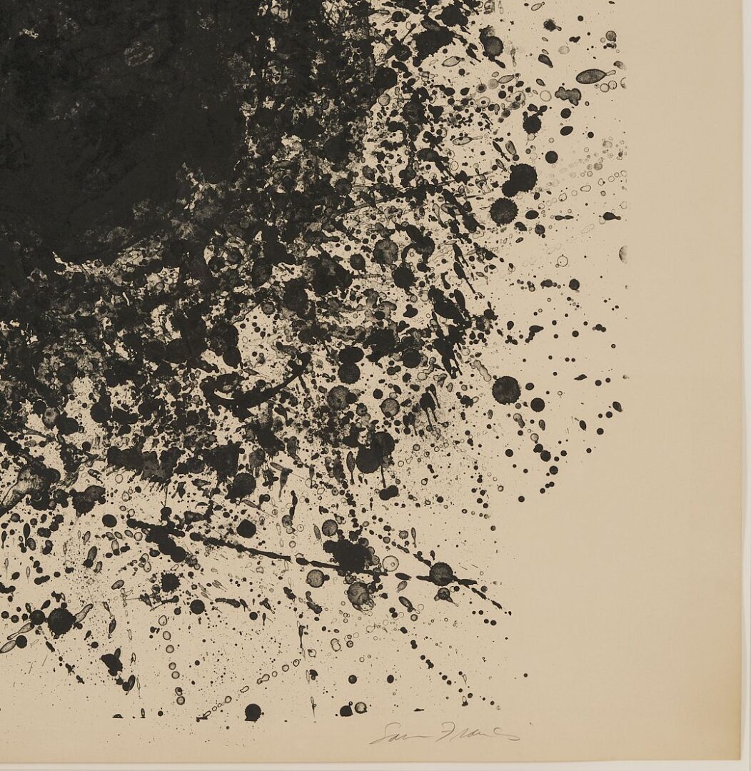 Lot 754: Sam Francis Lithograph, Point