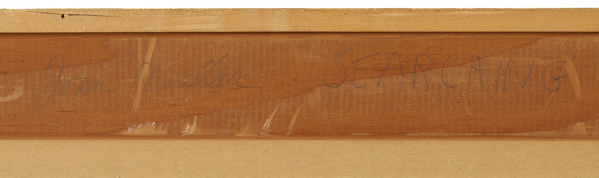 Lot 756: Large Joan Mueller Contemporary Abstract Painting