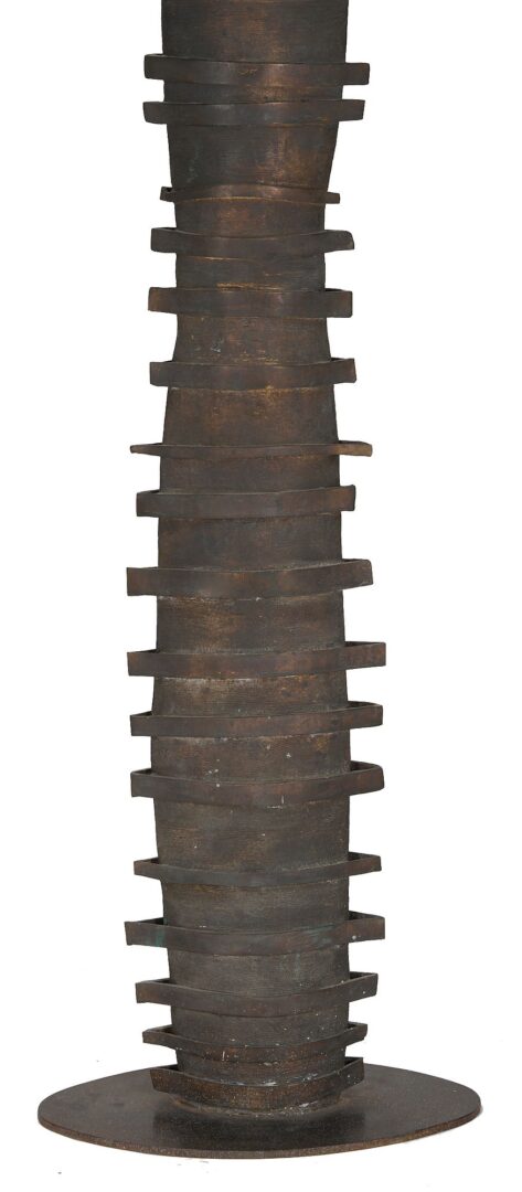 Lot 763: Paloma Torres Estrada Ellipse Bronze Sculpture