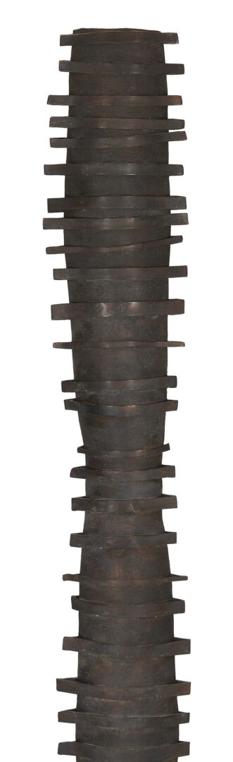 Lot 763: Paloma Torres Estrada Ellipse Bronze Sculpture