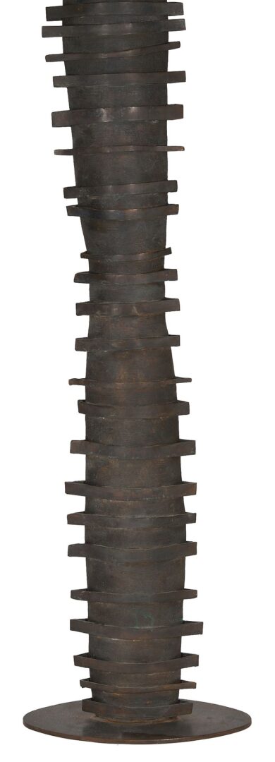 Lot 763: Paloma Torres Estrada Ellipse Bronze Sculpture