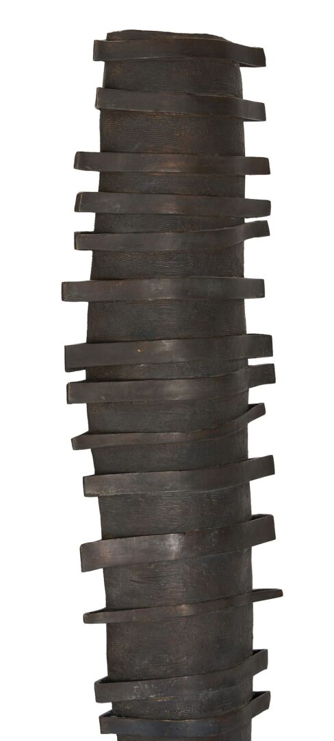 Lot 763: Paloma Torres Estrada Ellipse Bronze Sculpture