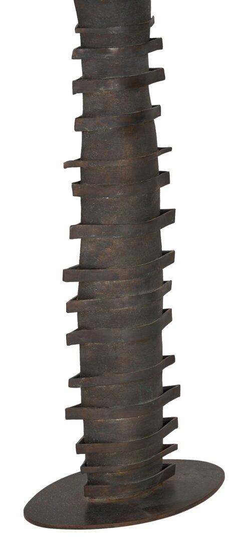 Lot 763: Paloma Torres Estrada Ellipse Bronze Sculpture