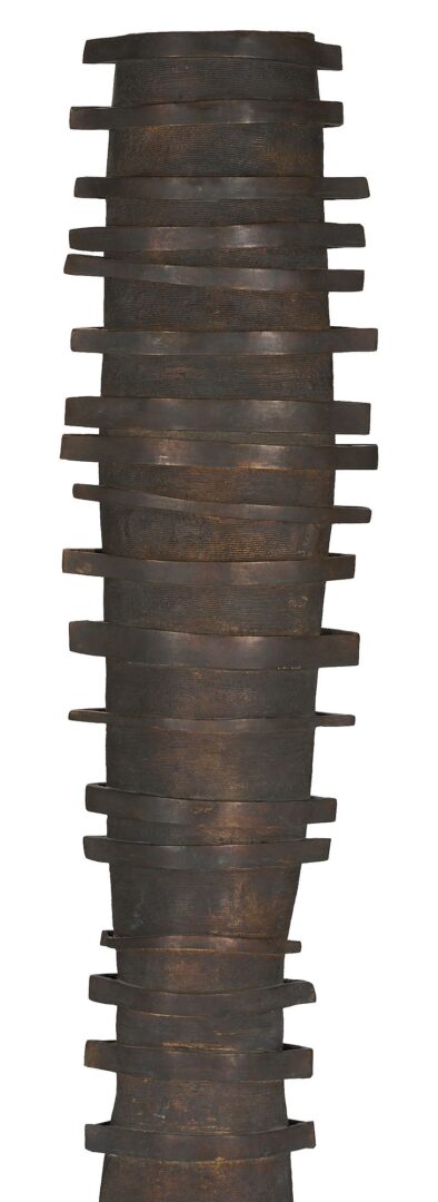 Lot 763: Paloma Torres Estrada Ellipse Bronze Sculpture
